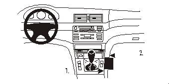 Brodit ProClip 832801 - BMW 3-Serie M3 E46 1998-2007