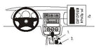 Brodit ProClip 832905 - Mercedes-Benz M-Class/ML 2000-2004