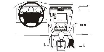 Brodit ProClip 832968 - Acura MDX 2001-2006