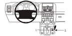Brodit ProClip 833297 - Volkswagen Touareg 2003-2009