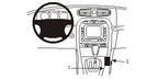 Brodit ProClip 833385 - Jaguar XJ 2003-2009