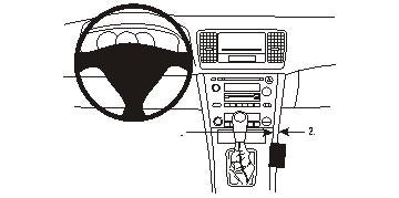 Brodit ProClip 833390 - Subaru Legacy 2004-2006