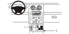 Brodit ProClip 833472 - Jeep Cherokee 2002-2008