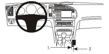 Brodit ProClip 833484 - Saab 9-3 2003-2011