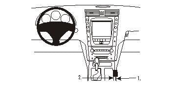 Brodit ProClip 833619 - Lexus GS Series 2005-2012