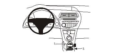 Brodit ProClip 833734 - Honda Civic 2006-2009
