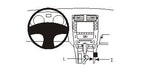 Brodit ProClip 833849 - Lexus IS Convertible Series 2006-2015