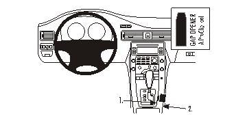 Brodit ProClip 833871 - Volvo S80 2007-2010