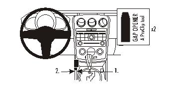 Brodit ProClip 833937 - Mazda CX-7 2007-2012