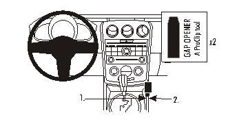 Brodit ProClip 833938 - Mazda CX-7 2007-2012