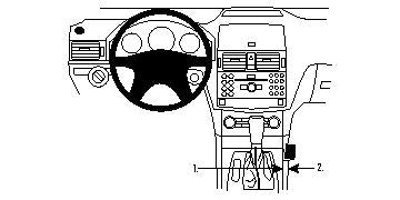 Brodit ProClip 833995 - Mercedes-Benz C-Class (180-320) 2007-2010