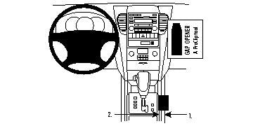 Brodit ProClip 834076 - Kia Sorento 2008-2009