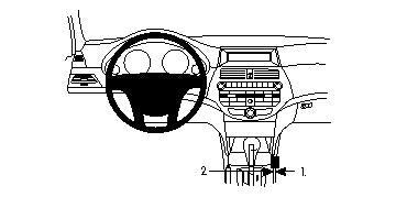Brodit ProClip 834100 - Honda Accord 2010-2012