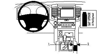 Brodit ProClip 834143 - Toyota LandCruiser 2009-2018