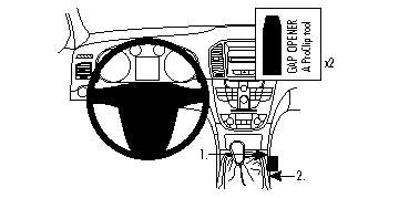 Brodit ProClip 834279 - Opel Insignia A 2009-2017