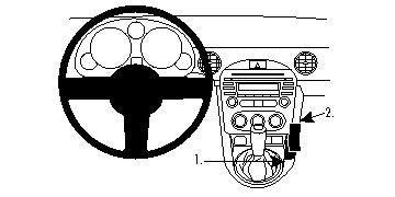 Brodit ProClip 834416 - Mazda MX-5 2009-2015