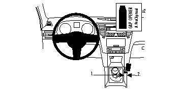 Brodit ProClip 834426 - Subaru Legacy 2010-2014