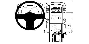 Brodit ProClip 834521 - Nissan King Cab 2011-2015
