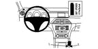 Brodit ProClip 834616 - Mercedes-Benz C-Class (180-320) 2011-2014