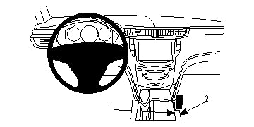 Brodit ProClip 834819 - Cadillac XTS 2012-2019
