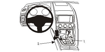 Brodit ProClip 834912 - Jaguar F-Type 2013-2022