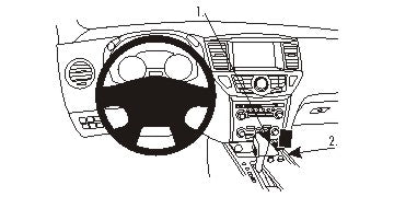 Brodit ProClip 834923 - Nissan Pathfinder 2013-2021