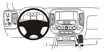 Brodit ProClip 834962 - Chevrolet Sierra 2500/3500 Series 2015-2019