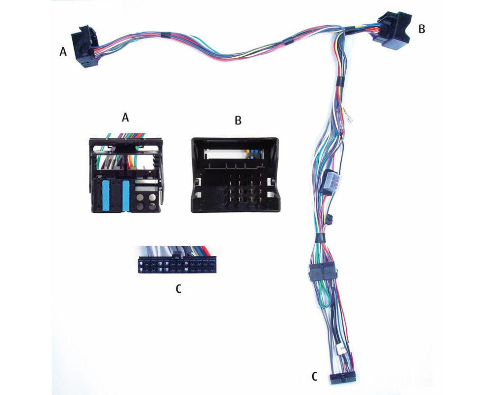 Audio2Car MMI Basic, 4 speakers Audi A6 2004-2008