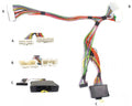 Audio2Car18+14 pins Div. modellen Mitsubishi- Peugeot- Citroën- Honda- Acura met Rockford Fosgate