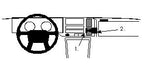 Brodit ProClip 851841 - Volvo 440/460 1989-1996