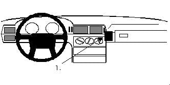 Brodit ProClip 851936 - Volvo 850 1992-1997