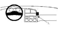 Proclip Renault 19 93-96 Angled mount