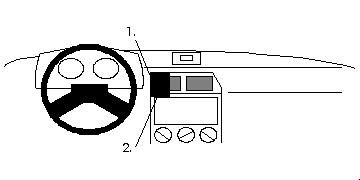 Proclip Citroen ZX 91-97 Center mount
