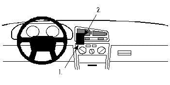 Proclip Mitsubishi Galant 93-97 Center mount