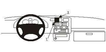 Brodit ProClip 852098 - Toyota RAV 4 1994-2000