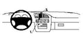 Proclip Ford Scorpio 95-00 Center mount