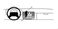 Proclip Chevrolet Caprice Classic 94-96 Center mount