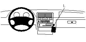 Proclip Nissan Maxima 95-99 Angled mount