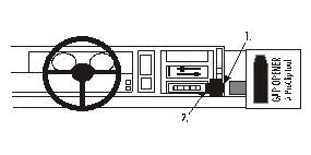 Brodit ProClip 852187 - Jeep Cherokee 1988-1996
