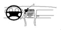 Proclip Lexus ES 300 92- Double airbag
