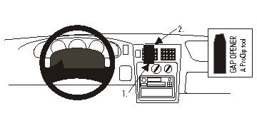 Brodit ProClip 852253 - Toyota Tacoma 1995-2004