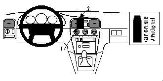 Brodit ProClip 852283 - Volvo S40 1996-2000