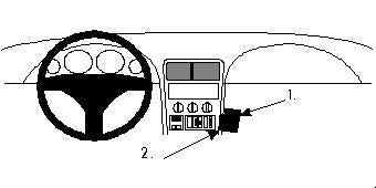 Brodit ProClip 852303 - BMW Z3 1996-2002