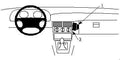 Proclip Daewoo Espero 95-97 Angled mount