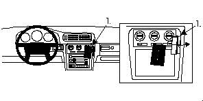 Brodit ProClip 852412 - Volvo C70 1997-2005