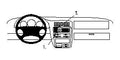 Proclip Mazda 323 98-02 Center mount