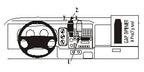 Brodit ProClip 852445 - Dodge Dakota 2WD 1997-2000