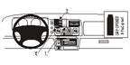 Brodit ProClip 852447 - Mitsubishi Pajero Sport 1999-2006