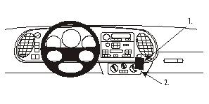 Brodit ProClip 852478 - Saab 9-3 1994-2002