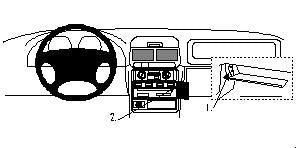 Brodit ProClip 852506 - Subaru Forester 1998-2002